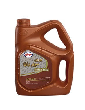 روغن موتور بهران مدل سوپر رانا 5w40 SN حجم 4 لیتر