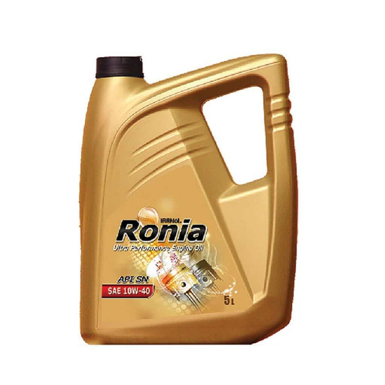 روغن موتور ایرانول مدل رونیا SN 10W40 حجم 5 لیتر