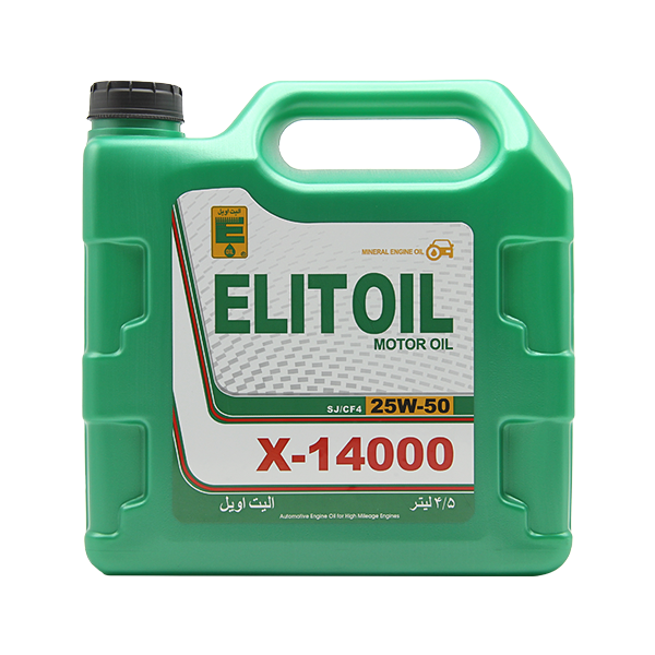 الیت – روغن موتور 4.5 لیتری پلاستیکی SJ/CF4 25W-50
