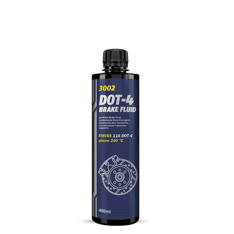 MANNOL DOT4 BRAKE FLUID 3002 500 Mil
