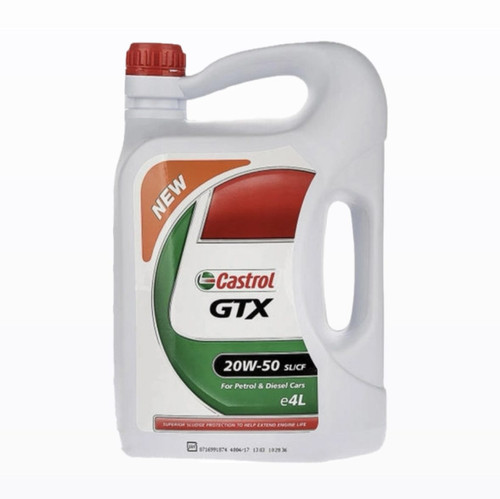 Castrol 20W50 GTX SL 4L