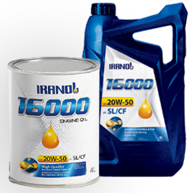 ایرانول 16000 MAX چهارلیتری فلزی 20w50