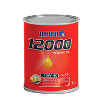 ایرانول 12000 - 10w40 گالن فلزی 4 لیتری SJ