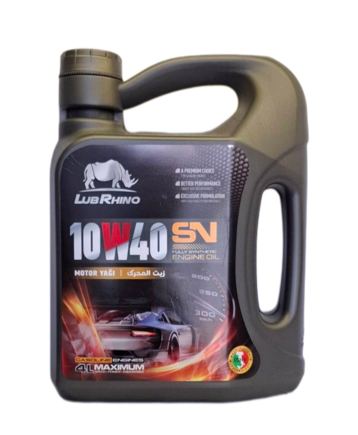 روغن موتور لوبرینو (فول سنتتیک 10W-40 SN) 4 لیتری