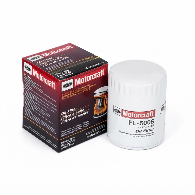 فیلتر روغن Motorcraft اصل آمریکا کد FL-500S مناسب برای فورد، شورولت، جی ام سی، بیوک و کادیلاک