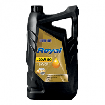 روغن موتور ایرانول رویال SM/CF 20w50 حجم 4لیتر