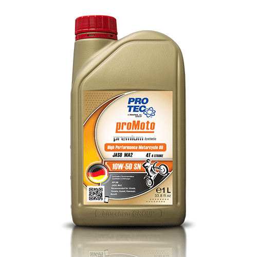 روغن موتورسیکلت پروتک PROTEC 10W50 SN یک لیتری