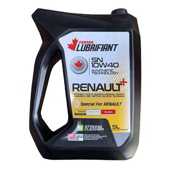 روغن موتور رنو لوبریفنت کانادا پلاس مدل 10W40 SN پنج لیتری